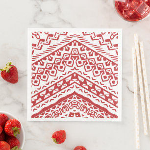 Serviette En Papier Motifs ethniques 3