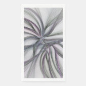 Serviette En Papier Motions Filigree Moderne Abstrait pivotant Fractal (Devant)