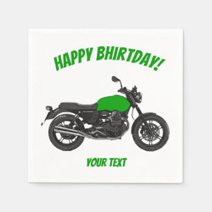 Serviette En Papier Moto