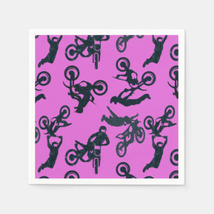 Serviette En Papier Motocross