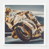 Serviette En Papier Motocycle (Devant)