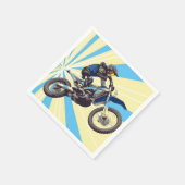 Serviette En Papier Motorcross Rider (Coin)