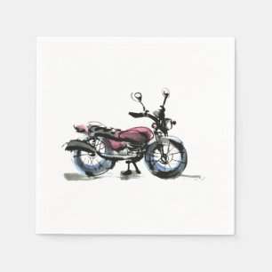 Serviette En Papier Motorcycle