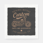 Serviette En Papier Motos personnalisées (Devant)