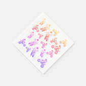 Serviette En Papier Motosport, Croix de Dirt (Coin)