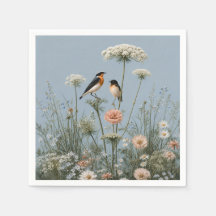 Mouchoir en papier Bleu Poudre de Whispers in the