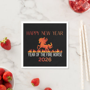 Serviette En Papier Mouchoir en papier Cheval de Feu