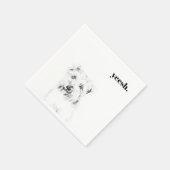 Serviette En Papier Mouchoirs Dash le Chien (Coin)