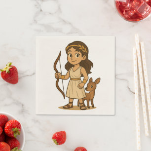 Serviette En Papier Mouchoirs en papier Bébé Artémis Dessin Animé Mign