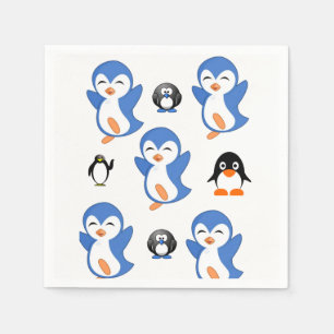 Serviette En Papier Mouchoirs en papier Pingouin Mignon
