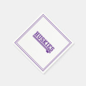 Serviette En Papier Mouchoirs Huskies (Coin)