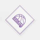 Serviette En Papier Mouchoirs Huskies (Coin)
