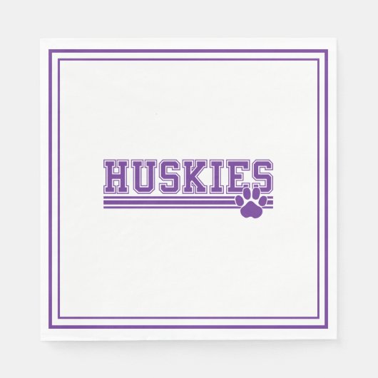 Serviette En Papier Mouchoirs Husky (Devant)
