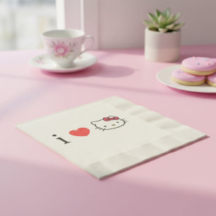 Serviette En Papier Mouchoirs Kitty