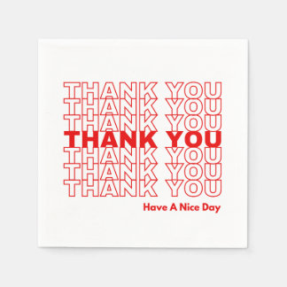 Serviette En Papier Mouchoirs Merci