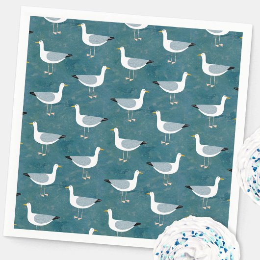 Serviette En Papier Mouette