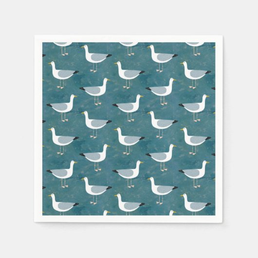 Serviette En Papier Mouette (Devant)