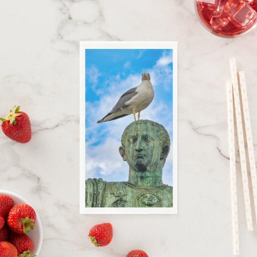 Serviette En Papier Mouette (En situation)