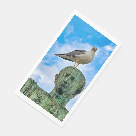 Serviette En Papier Mouette (Coin)