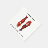 Serviette En Papier Mouette rouge - ébullition de l'écrevisse (Coin)