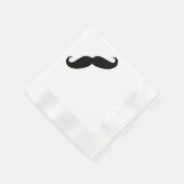 Serviette En Papier Moustache serviettes (Coin)