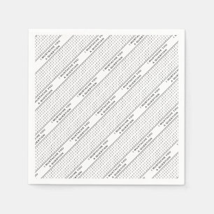 Serviette En Papier Moustache Vous Une Question Mood Stripe