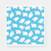 Serviette En Papier Moutons de comptage (Devant)