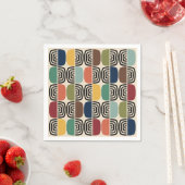 Serviette En Papier Moyen-siècle Âge atomique moderne (En situation)