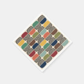 Serviette En Papier Moyen-siècle Âge atomique moderne (Coin)