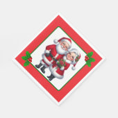 Serviette En Papier Mr. And Mrs. Claus  (Coin)