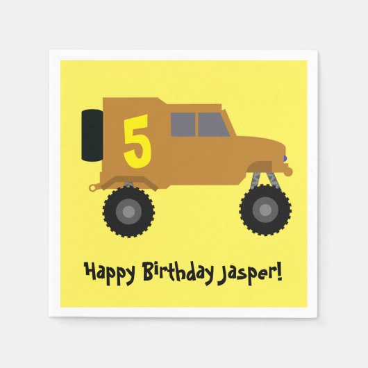 SERVIETTE EN PAPIER MRAP (Devant)
