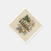 Serviette En Papier MRS. Premier Noël (Coin)