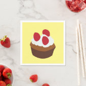 Serviette En Papier Muffin Cupcake (En situation)
