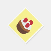 Serviette En Papier Muffin Cupcake (Coin)