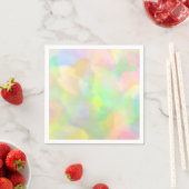 Serviette En Papier Multi Pastels (En situation)