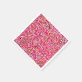 Serviette En Papier Multicolor Modern Modern Grit Glitter #4 (Coin)