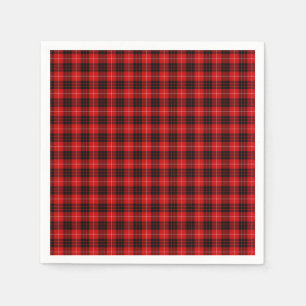 Serviette En Papier Munro Tartan