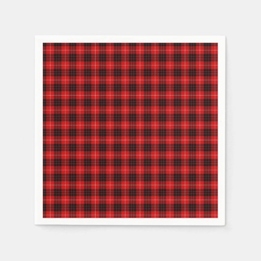 Serviette En Papier Munro Tartan (Devant)