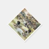 Serviette En Papier Munsterlander (Coin)