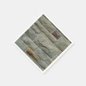 Serviette En Papier Mur de bloc de pierre (Coin)