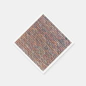 Serviette En Papier Mur de briques (Coin)