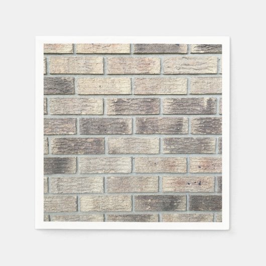 Serviette En Papier Mur en briques (Devant)