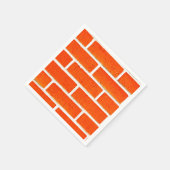 Serviette En Papier Mur en briques (Coin)