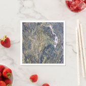 Serviette En Papier Mur en marbre brut (En situation)