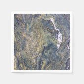 Serviette En Papier Mur en marbre brut (Devant)