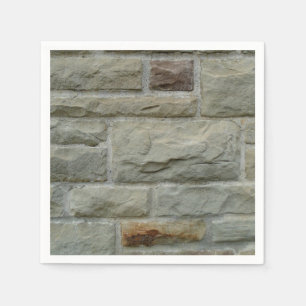 Serviette En Papier Mur en pierre de bloc