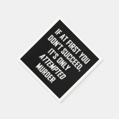 Serviette En Papier Murder (Coin)