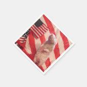 Serviette En Papier Murray patriotique (Coin)