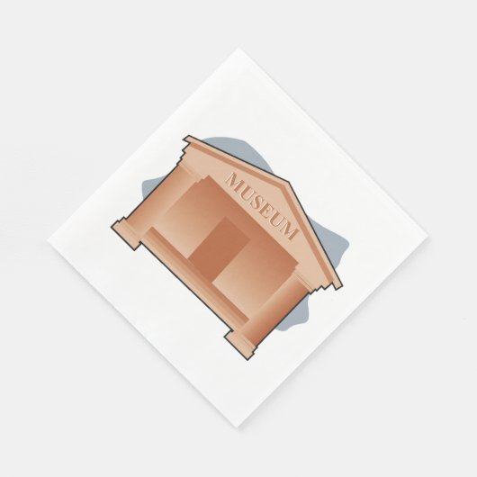 Serviette En Papier Musée (Coin)