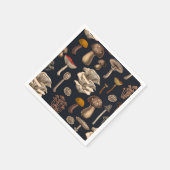 Serviette En Papier Mushrooms sauvages (Coin)